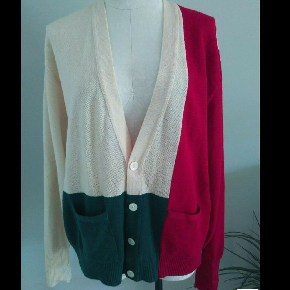 VINTAGE RALPH LAUREN Women's M Wool Cardigan